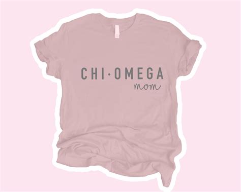 chi omega mom shirt